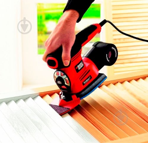 Мультишлифмашина Black+Decker 4 в 1 KA280K - фото 2 Мультишлифмашина Black+Decker 4 в 1 KA280K - фото 2