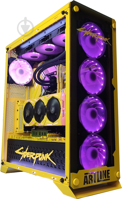 Комп'ютер Artline Samurai SAMURAI (SAMURAIv12) black/yellow - фото 2