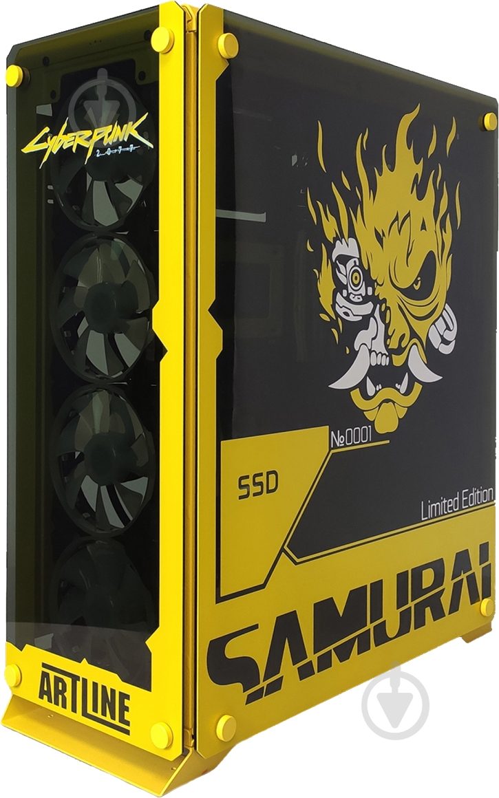 Компьютер Artline Samurai (SAMURAIv13Win) black/yellow - фото 3