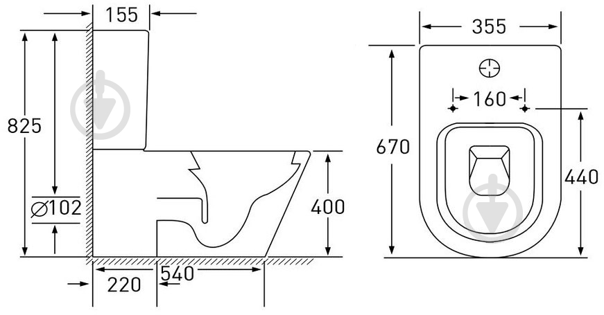 Унитаз VOLLE Libra 13-41-506 - фото 2