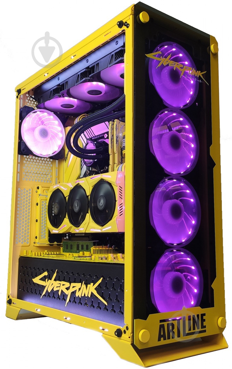 Комп'ютер Artline Samurai (SAMURAIv16) black/yellow - фото 1
