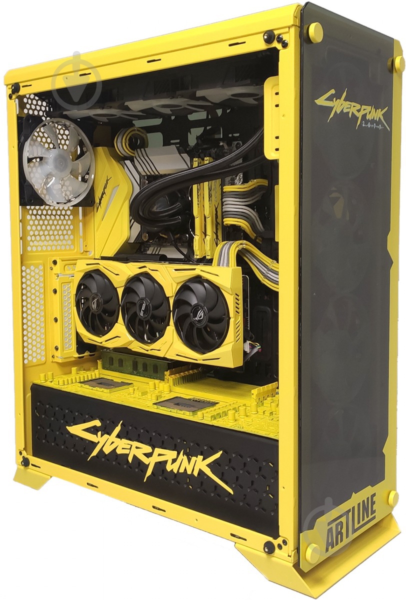 Комп'ютер Artline Samurai (SAMURAIv16) black/yellow - фото 6