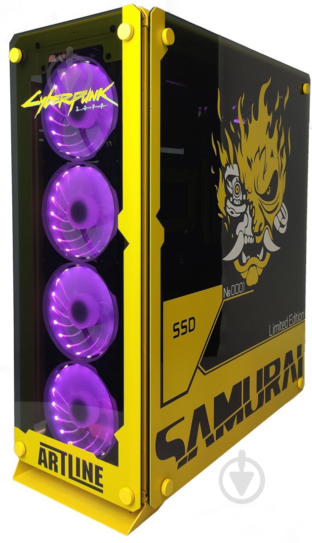 Комп'ютер Artline Samurai (SAMURAIv16) black/yellow - фото 3