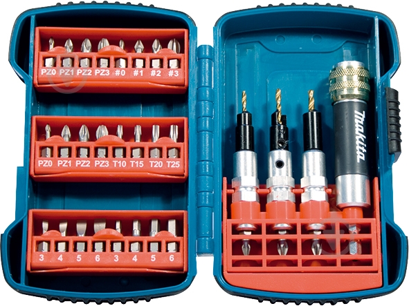 Набір біт Makita 11 шт. P-64808 - фото 1 Набір біт Makita 11 шт. P-64808 - фото 1