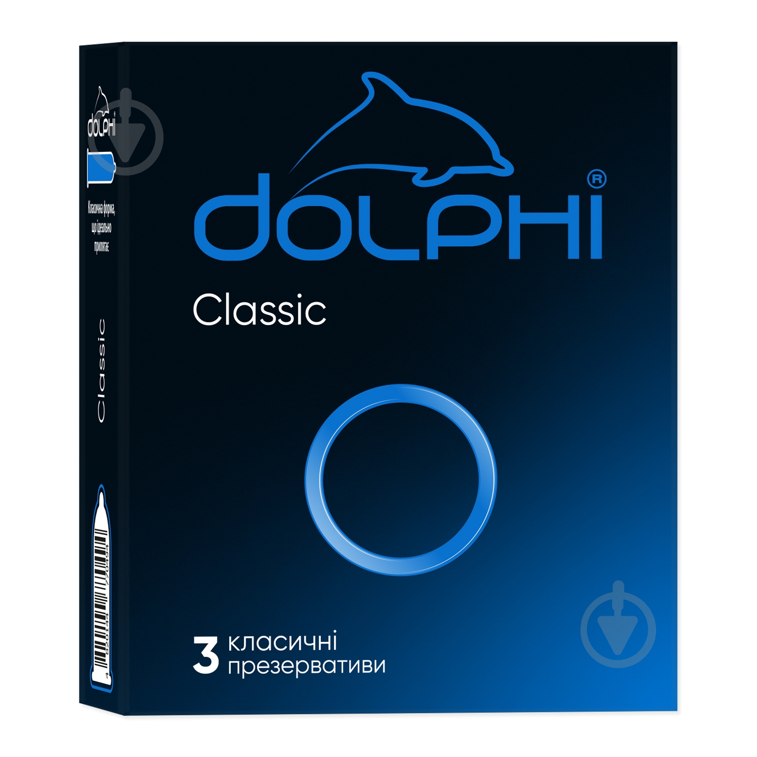 Презервативы Dolphi Classic 3 шт. - фото 1