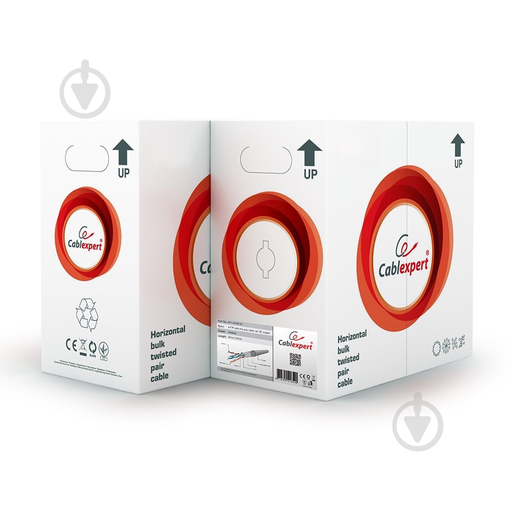 Кабель FTP Cablexpert 0,5 SPC-5004E-SO медь - фото 3