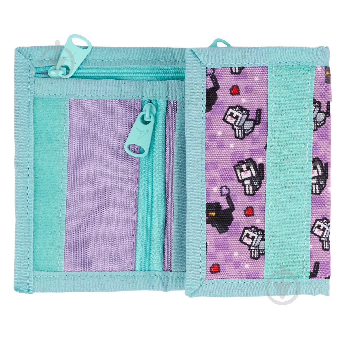 Кошелек YES Minecraft Pinky 533705 фиолетовый - фото 2 Кошелек YES Minecraft Pinky 533705 фиолетовый - фото 2