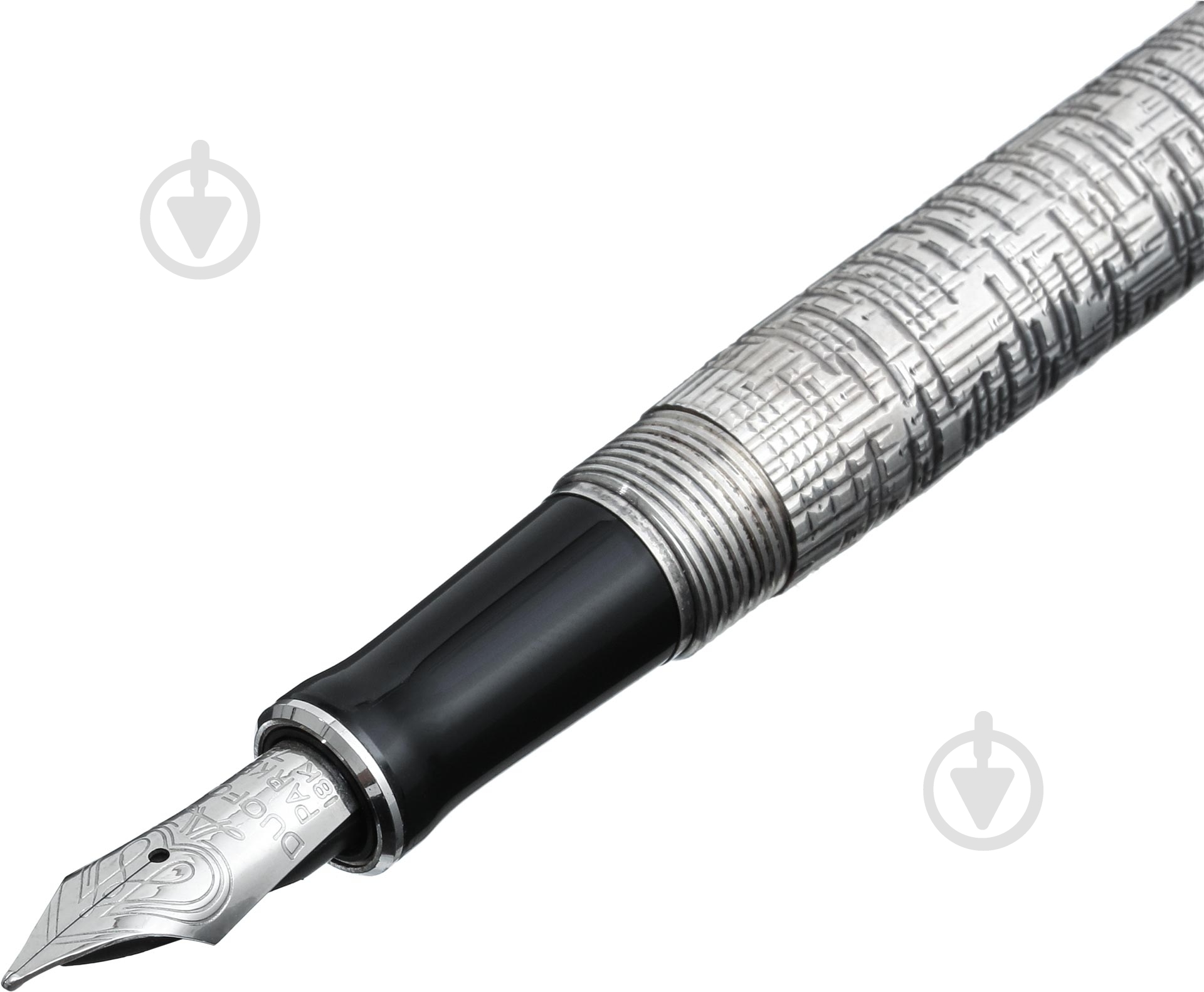 Ручка перьевая Parker Duofold Silver FP 99812 - фото 3