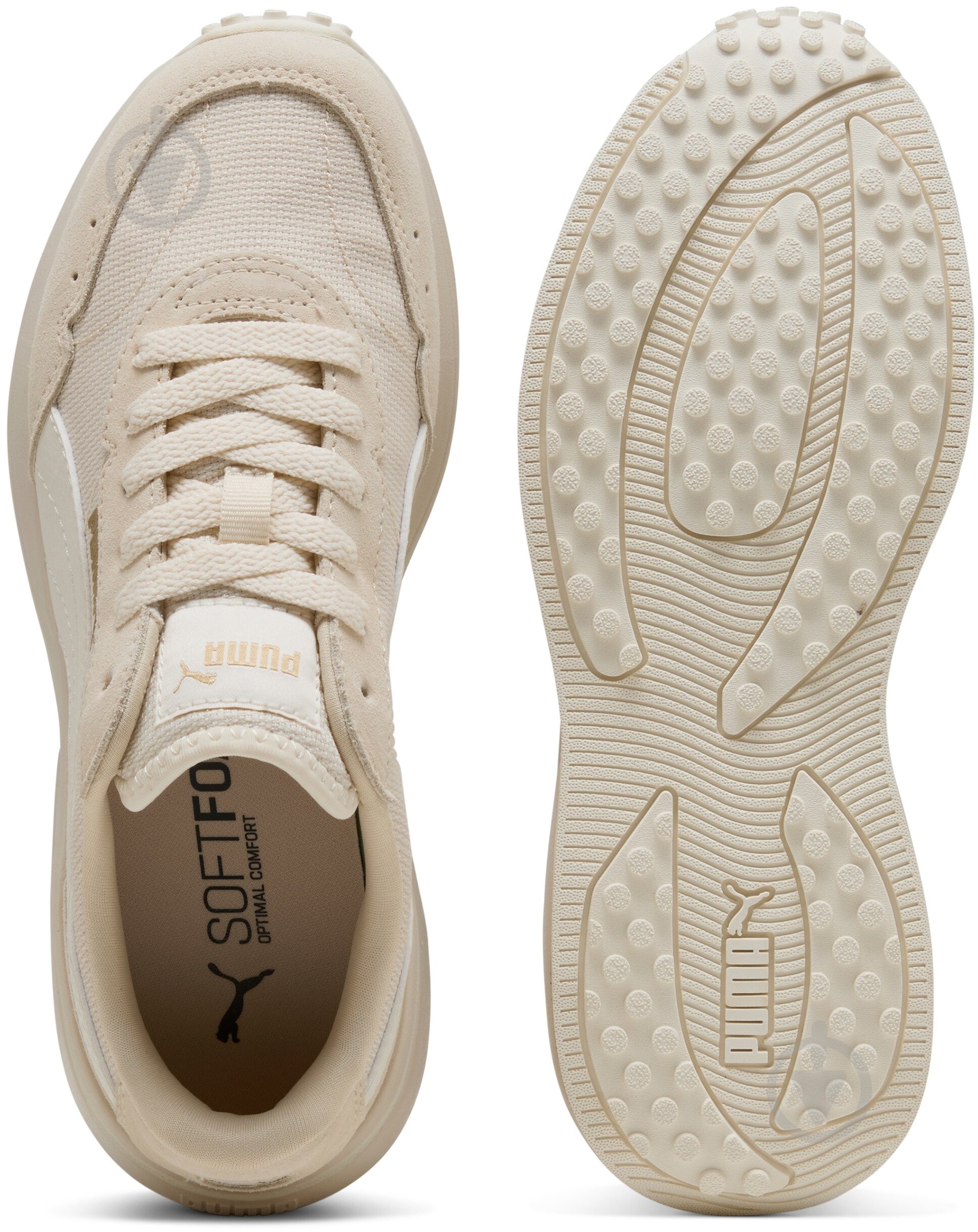 Кросівки жіночі демісезонні Puma R78 GLANCE 40162303 р.37,5 бежеві - фото 6