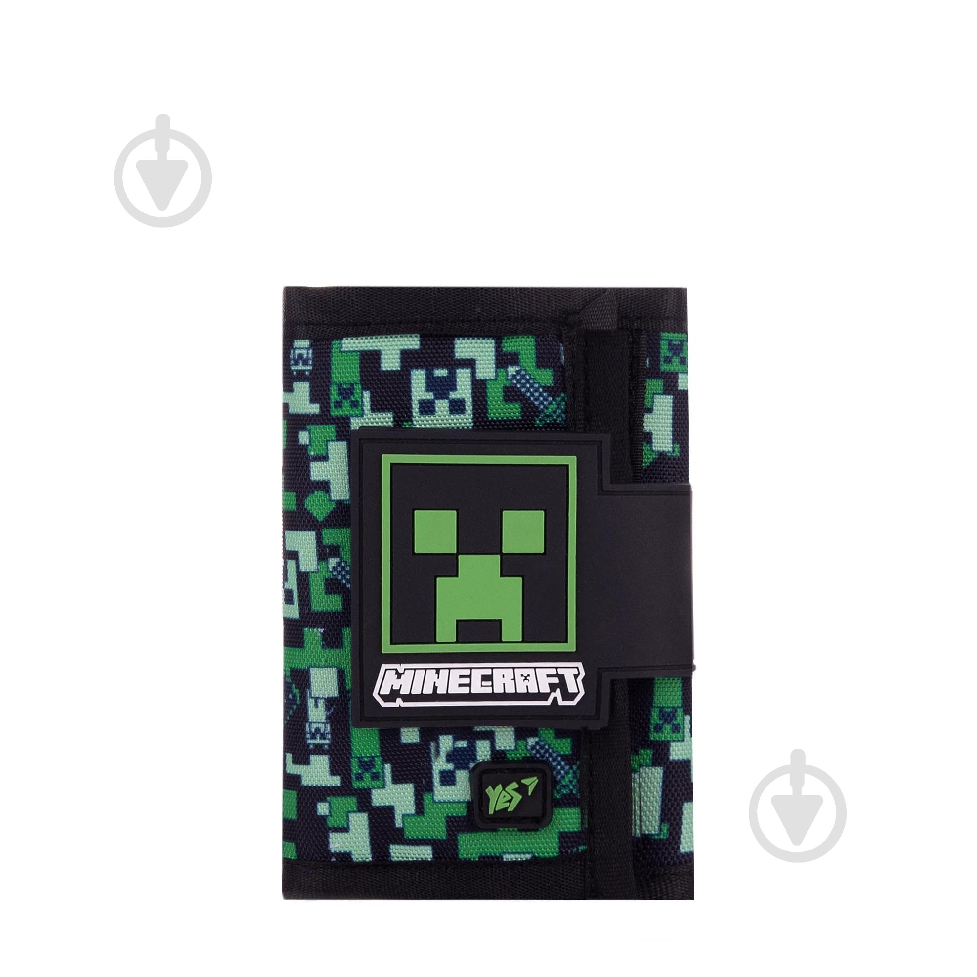 Кошелек YES Minecraft Team 533381 зеленый - фото 1 Кошелек YES Minecraft Team 533381 зеленый - фото 1