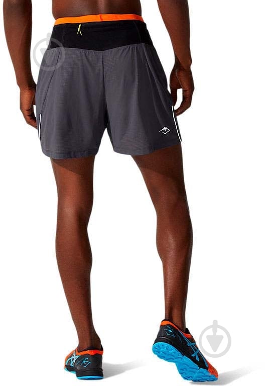 Шорты Asics FUJITRAIL SHORT 2011B898-020 р. M серый - фото 2 Шорты Asics FUJITRAIL SHORT 2011B898-020 р. M серый - фото 2