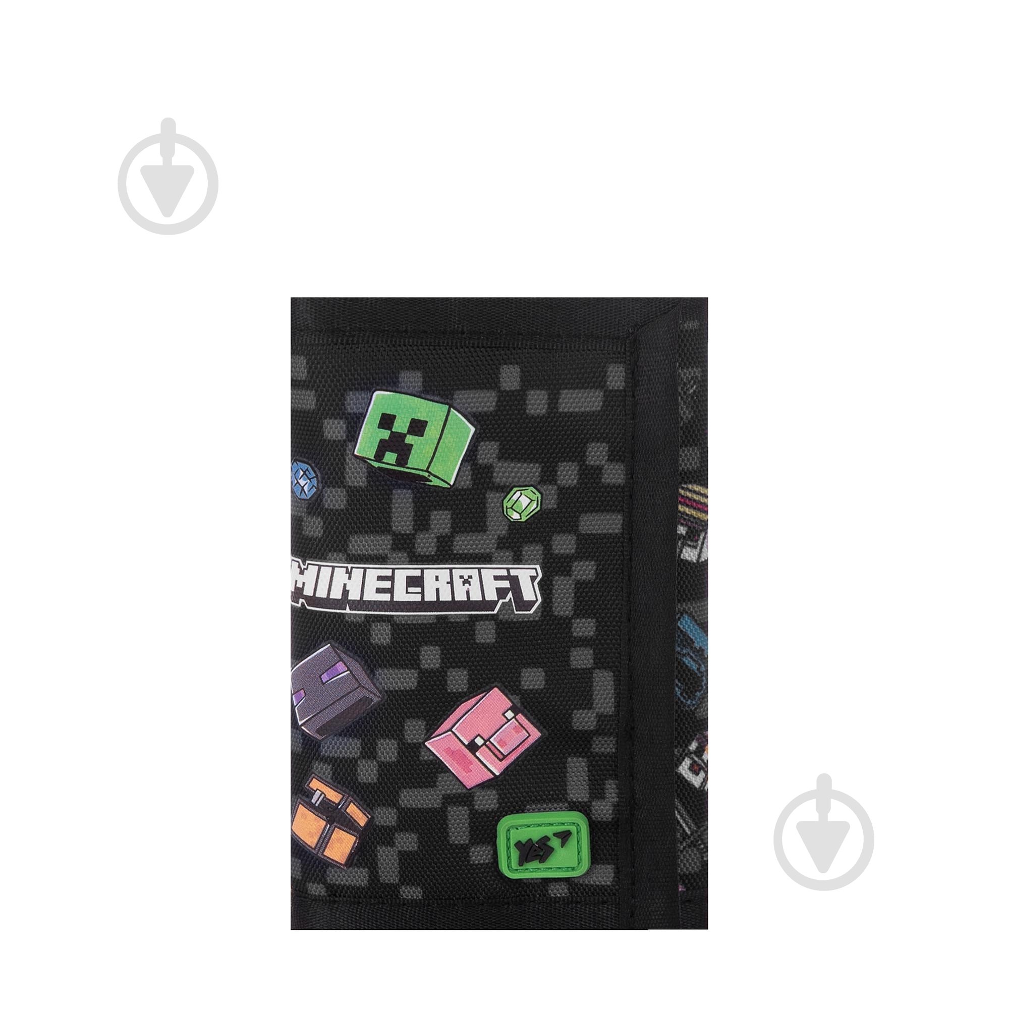 Гаманець YES Minecraft Comix 533686 чорний - фото 1