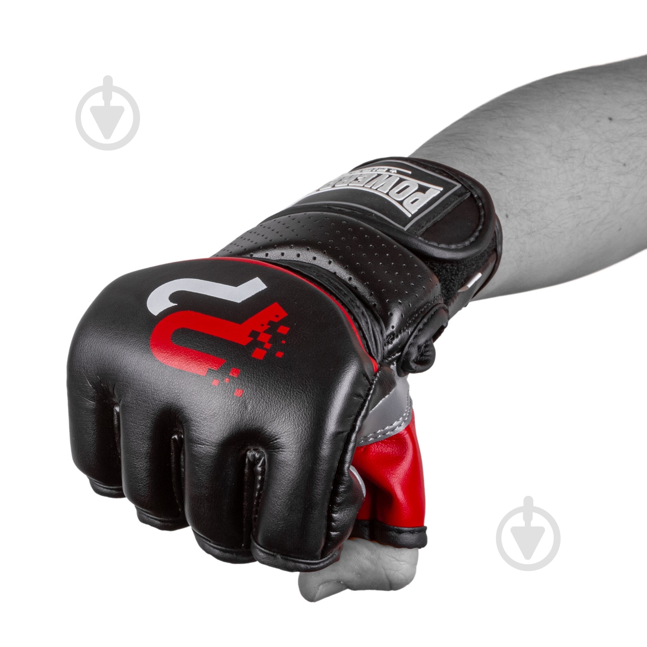 Перчатки для MMA PowerPlay 3093 р. M 4,6oz черный - фото 1 Перчатки для MMA PowerPlay 3093 р. M 4,6oz черный - фото 1