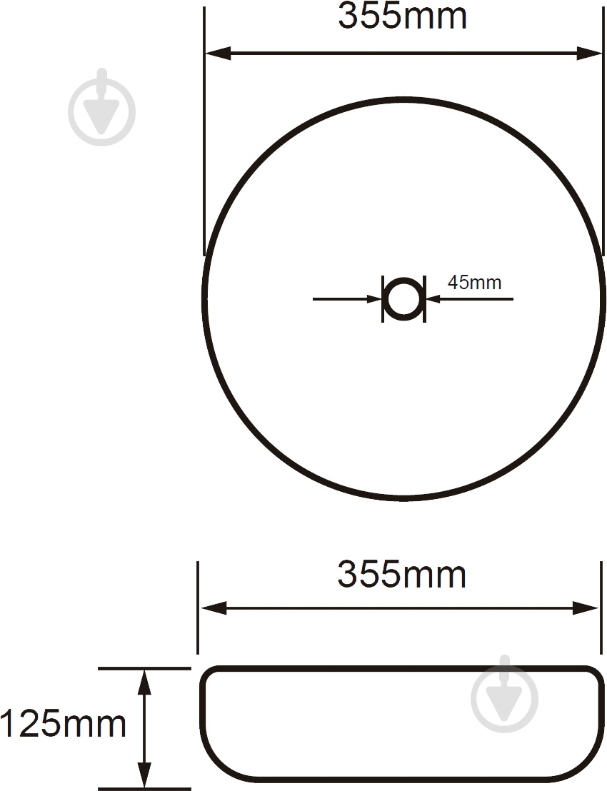 Умывальник VOLLE 13-01M-040 - фото 6