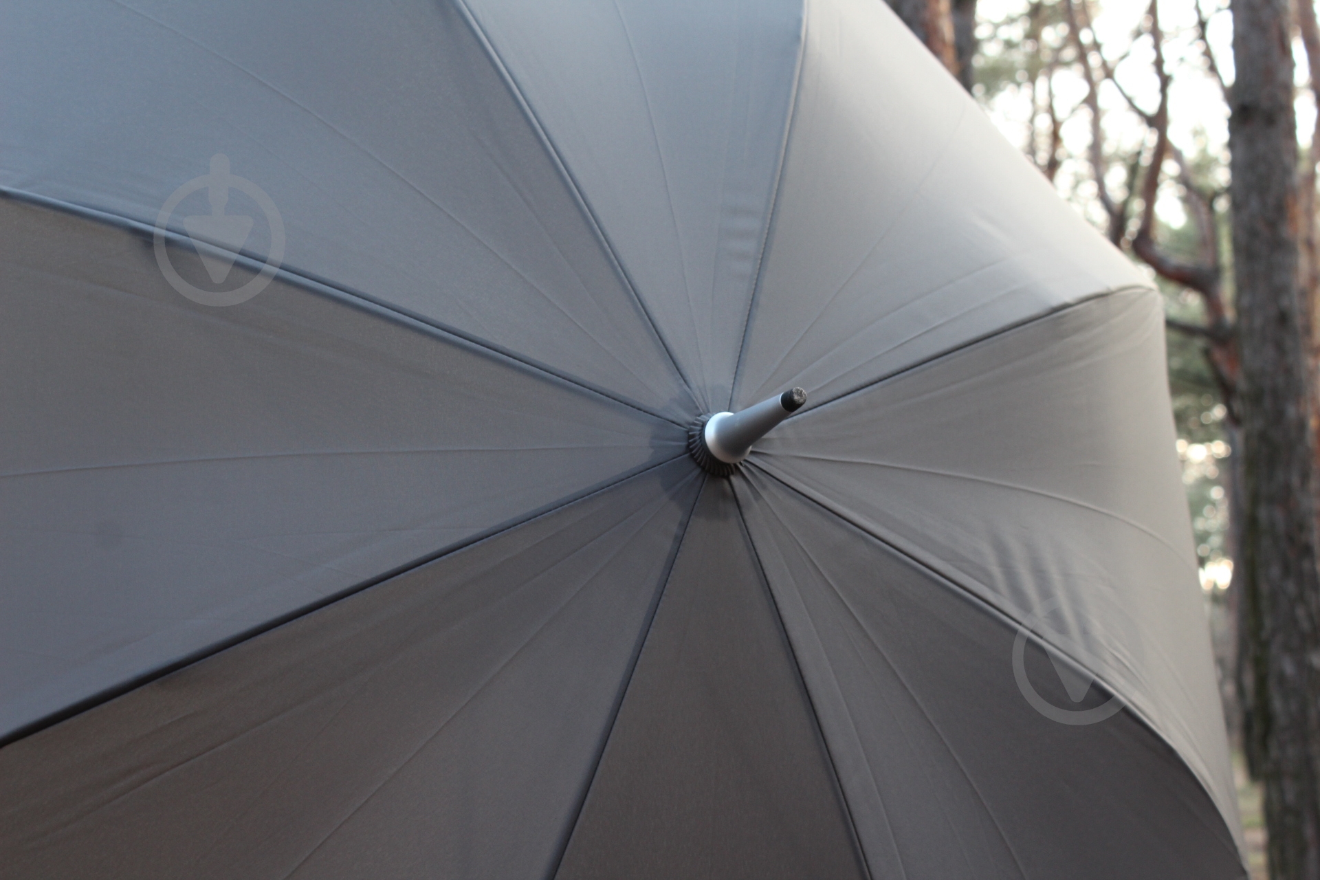 Зонт-трость KRAGO Silver Grey серый - фото 5 Зонт-трость KRAGO Silver Grey серый - фото 5