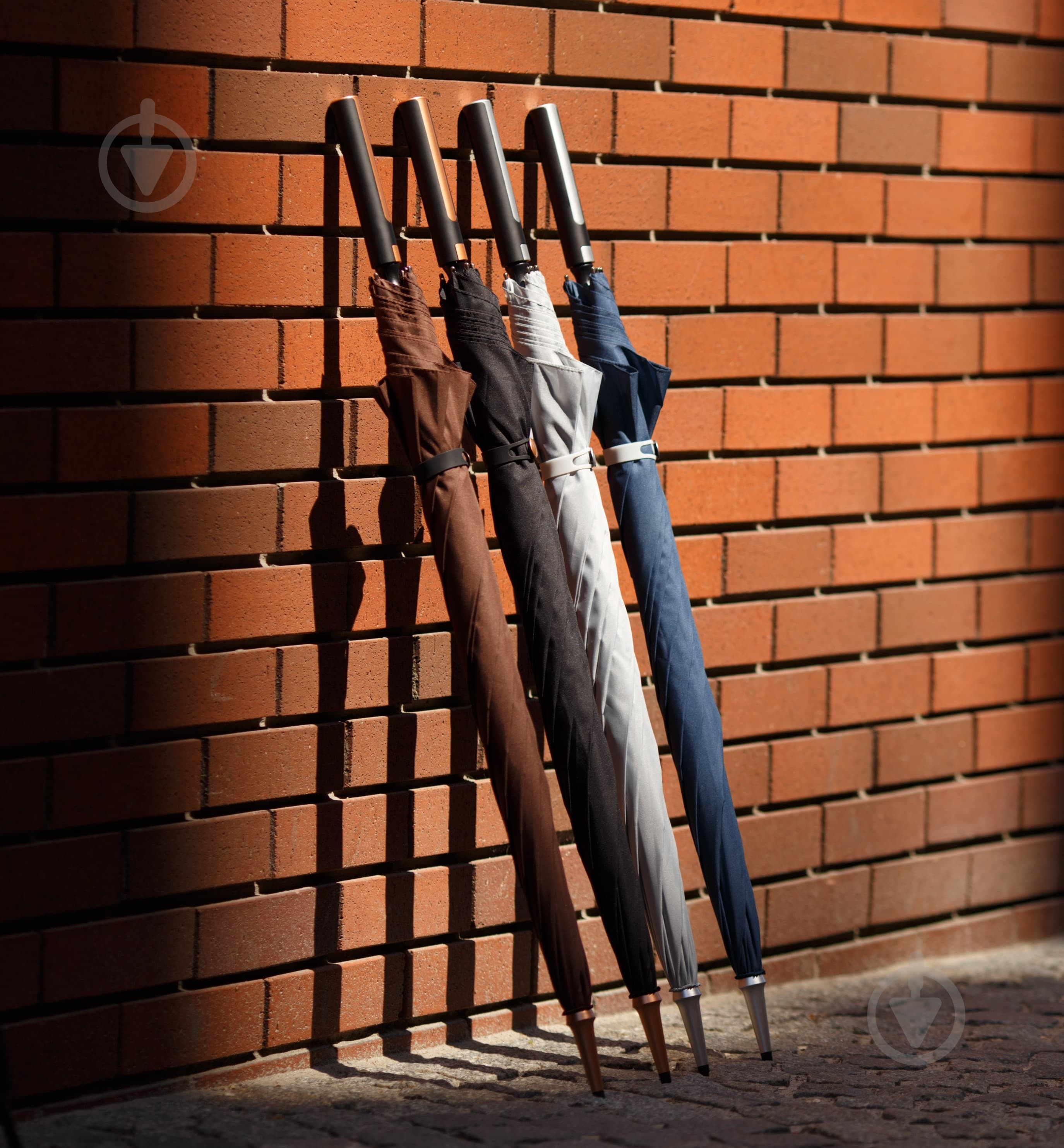 Зонт-трость KRAGO Silver Grey серый - фото 7 Зонт-трость KRAGO Silver Grey серый - фото 7