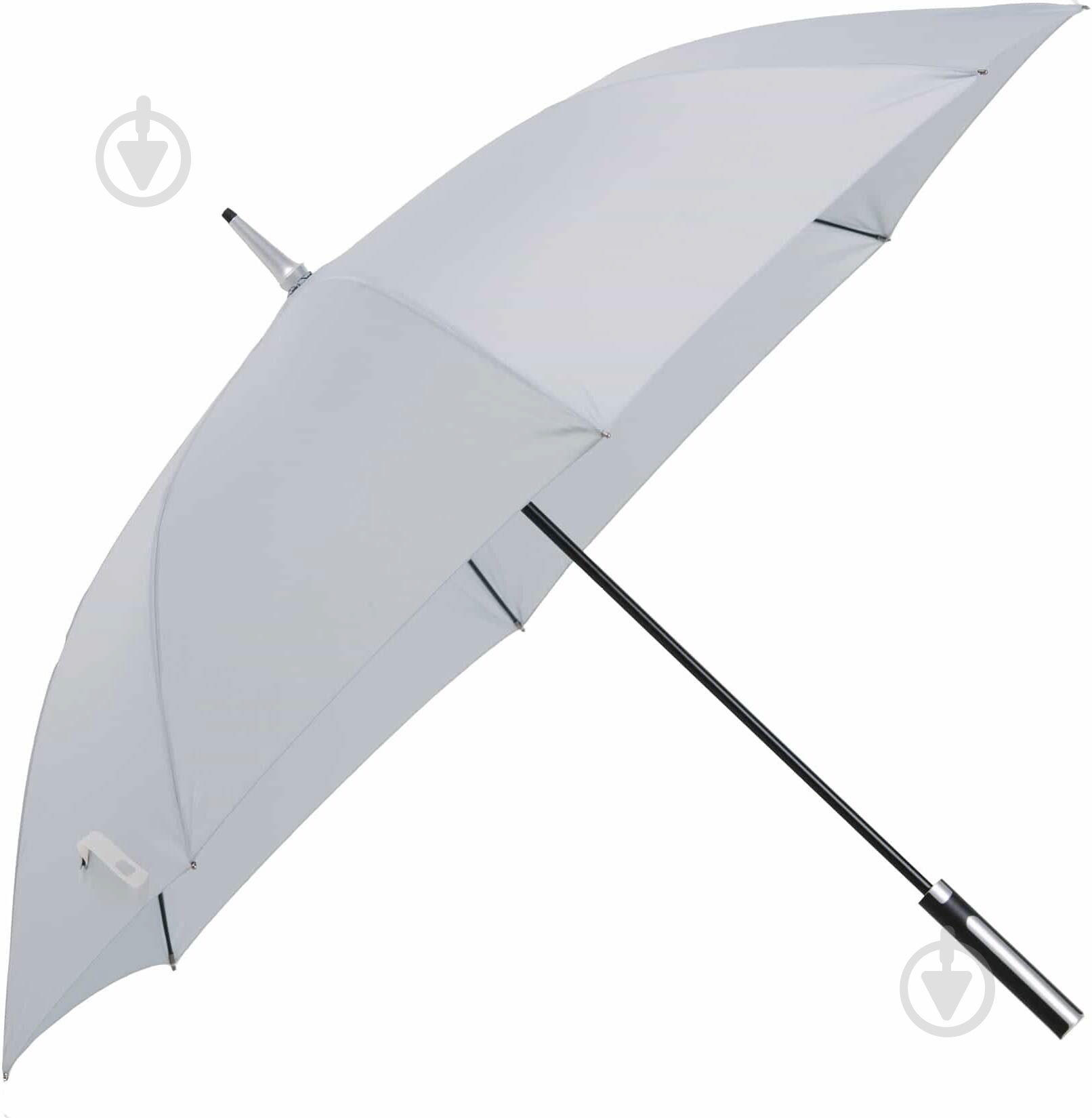 Зонт-трость KRAGO Silver Grey серый - фото 1 Зонт-трость KRAGO Silver Grey серый - фото 1
