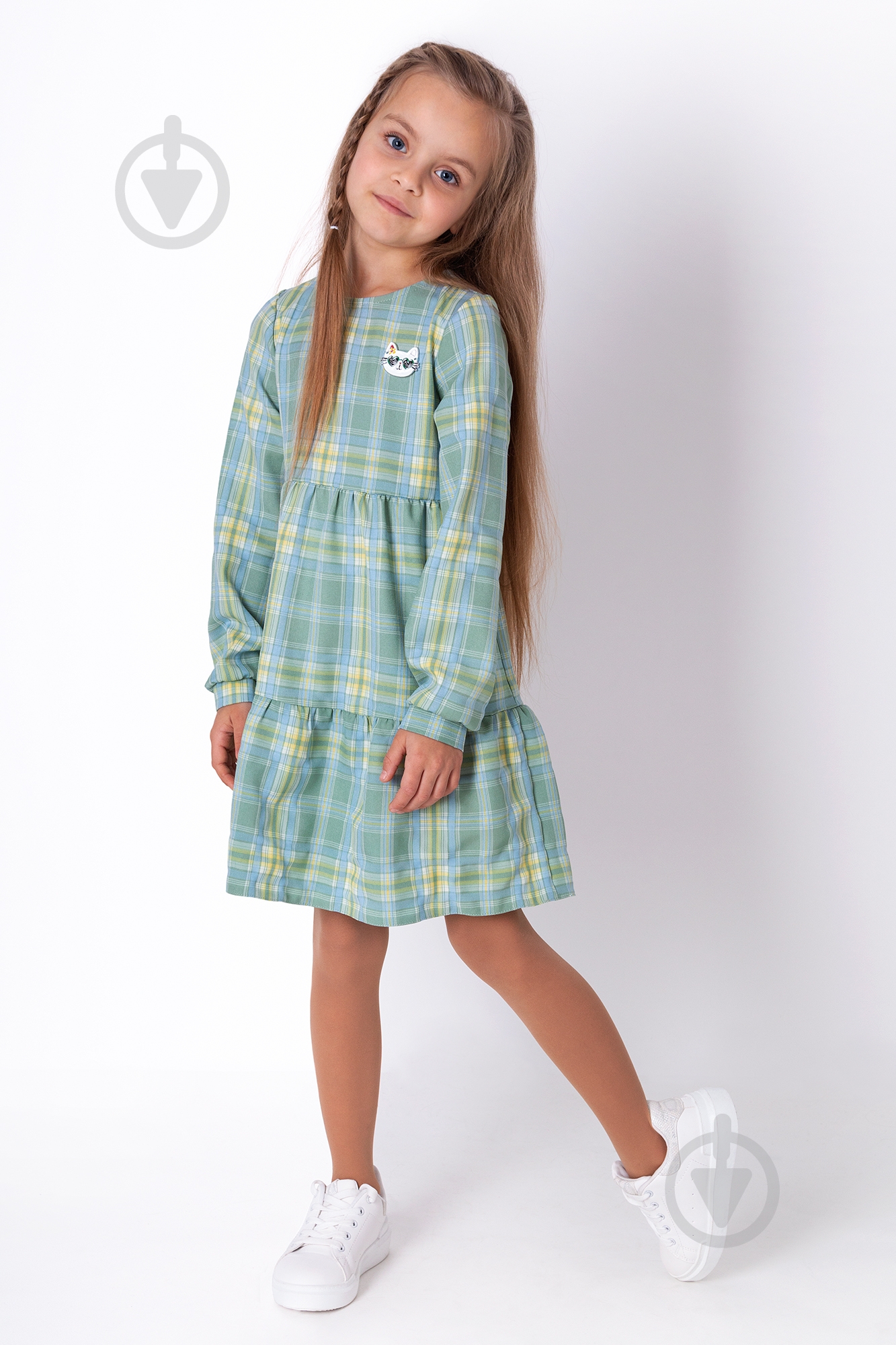 Сукня Mevis р.122 зелений - фото 1