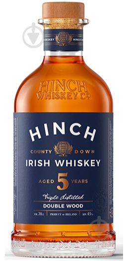 Виски Hinch Double Wood 5 лет 43% 0,7 л - фото 1