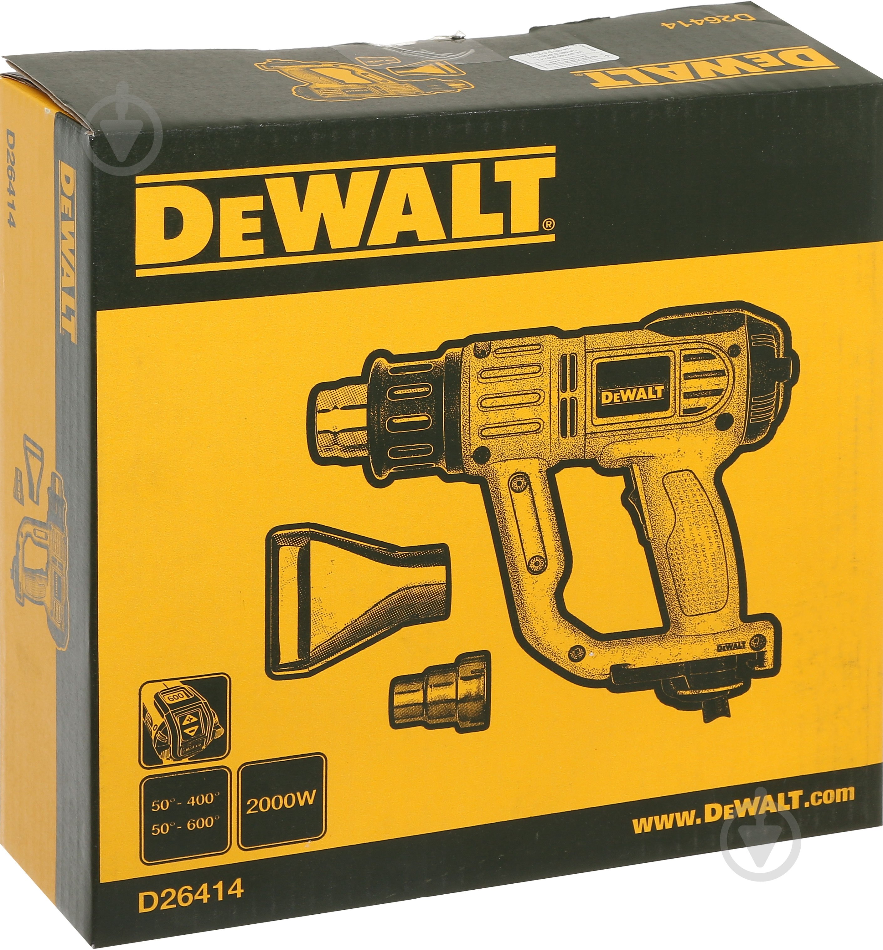 Фен строительный DeWalt D26414 - фото 2
