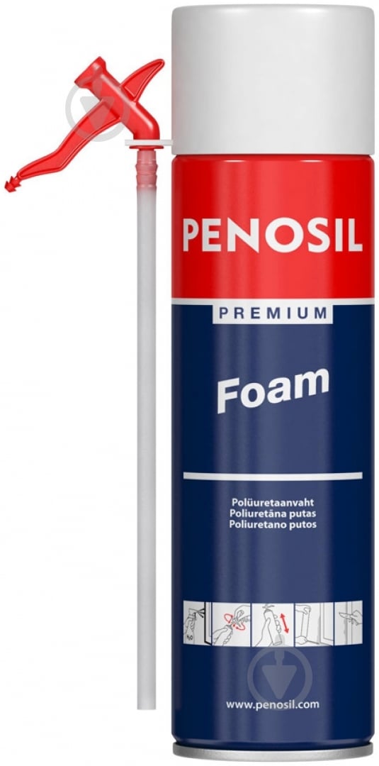 Піна монтажна PENOSIL Filling Foam 254 трубочна 500 мл - фото 2
