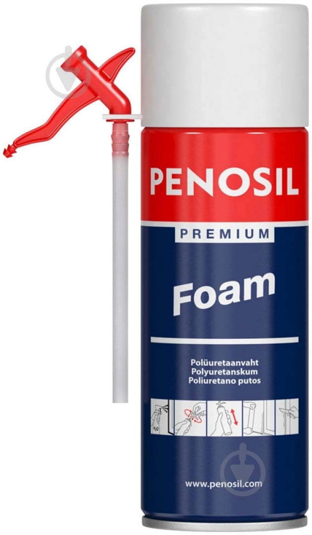 Піна монтажна PENOSIL Filling Foam 254 трубочна 340 мл - фото 2