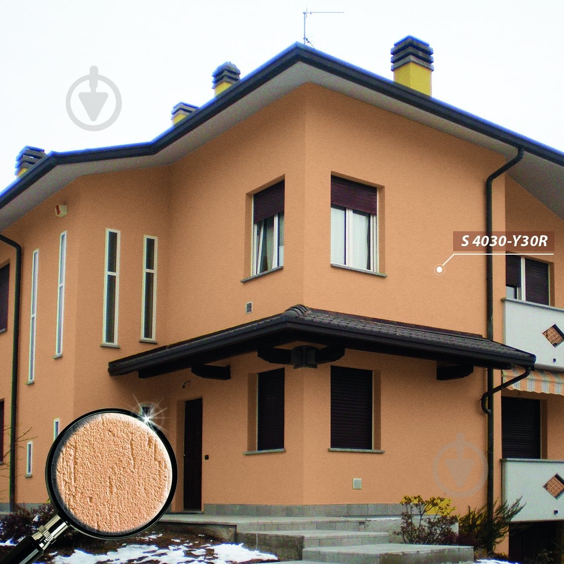 Декоративна штукатурка короїд Feidal Silikonharz Reibeputz 25 кг білий - фото 3