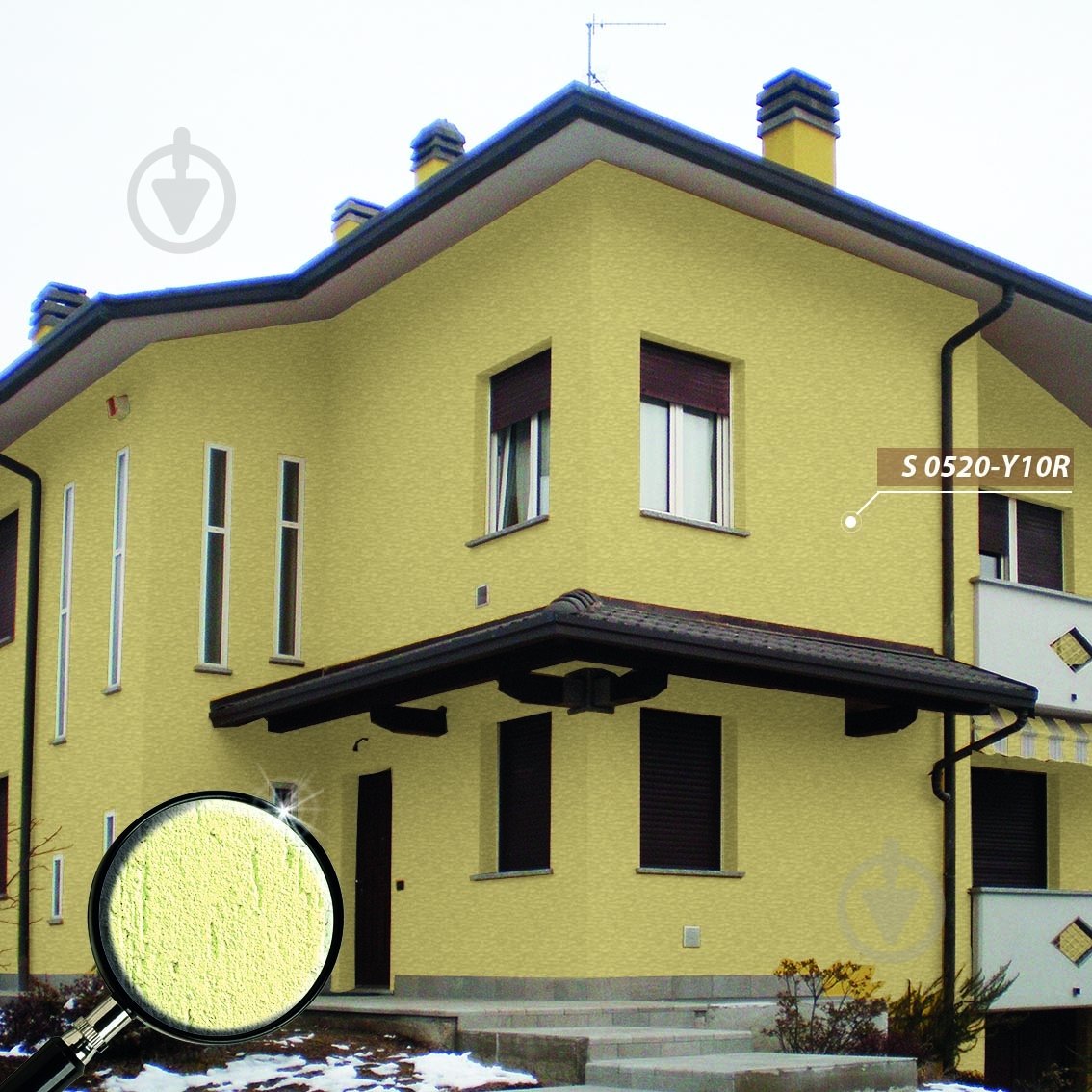 Декоративна штукатурка короїд Feidal Silikonharz Reibeputz 25 кг білий - фото 14