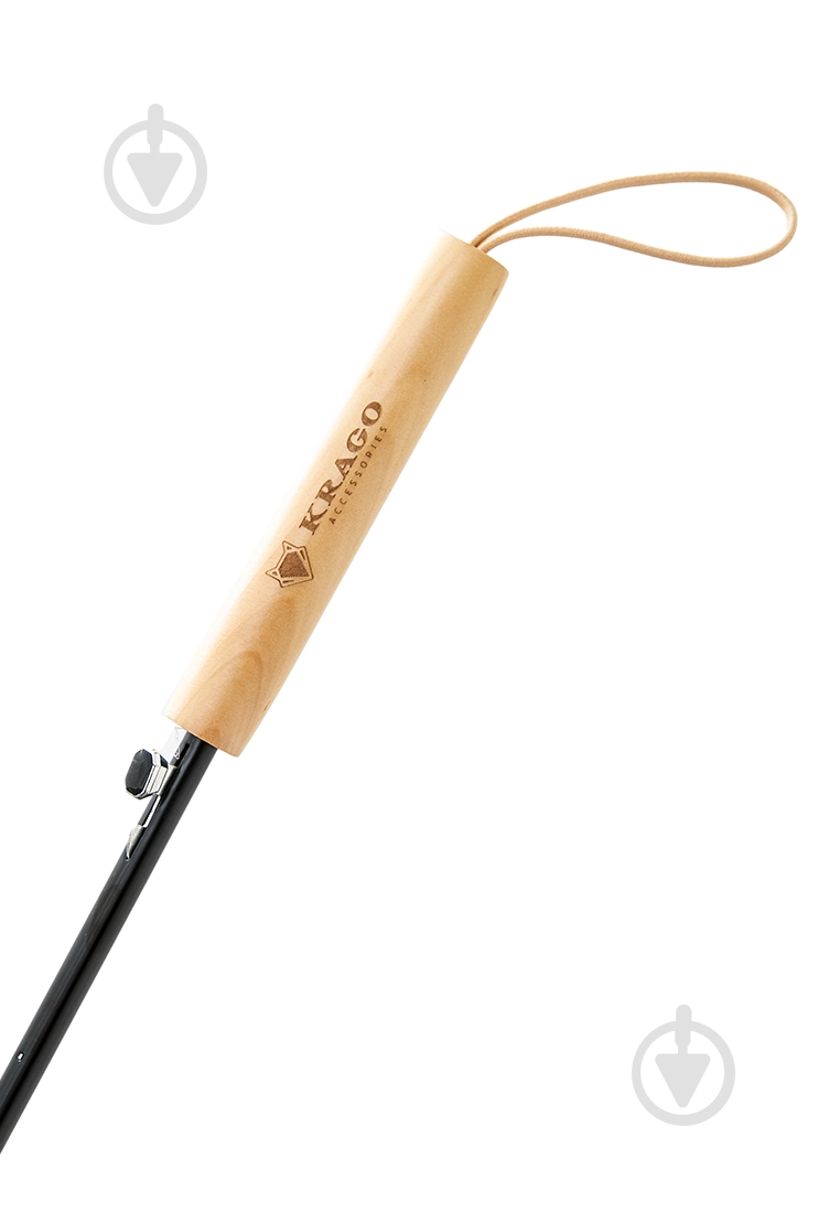 Зонт-трость KRAGO 16 спиц белый - фото 3