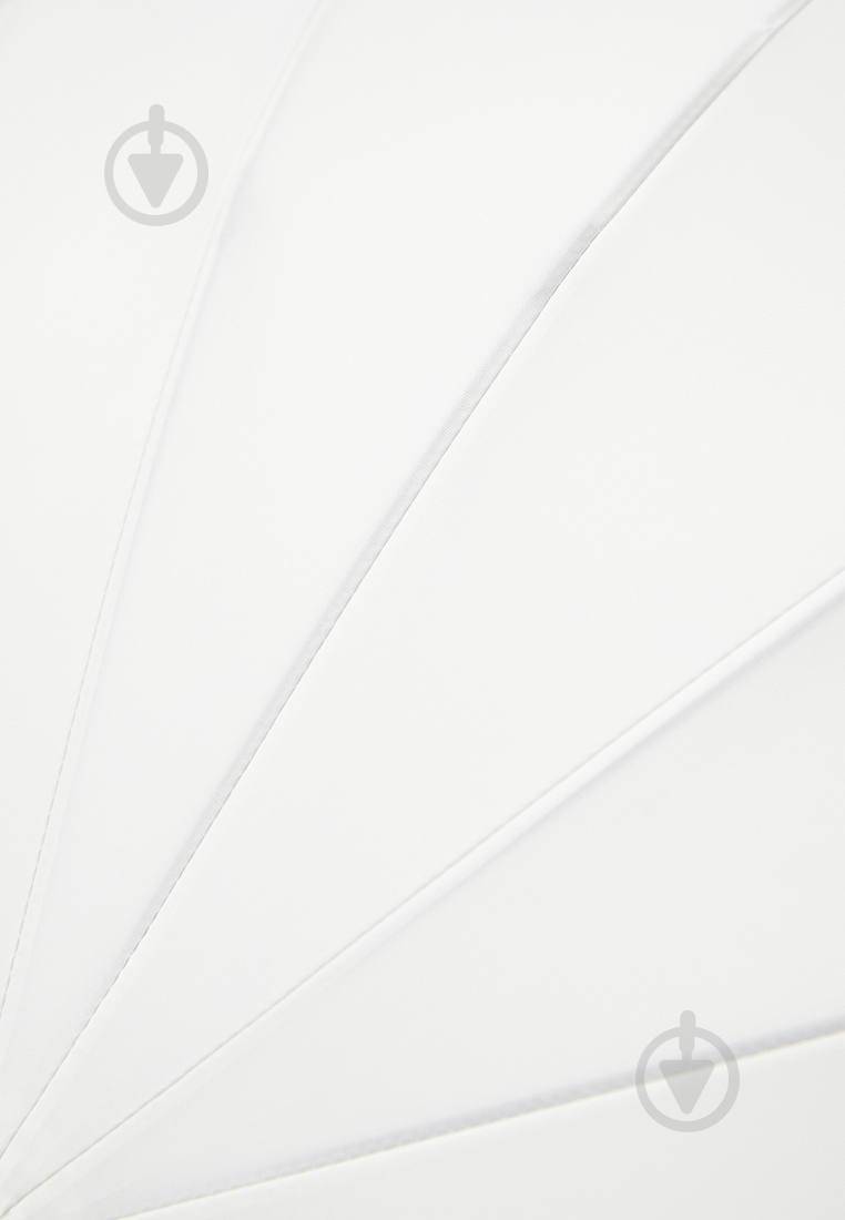 Зонт-трость KRAGO 16 спиц белый - фото 5