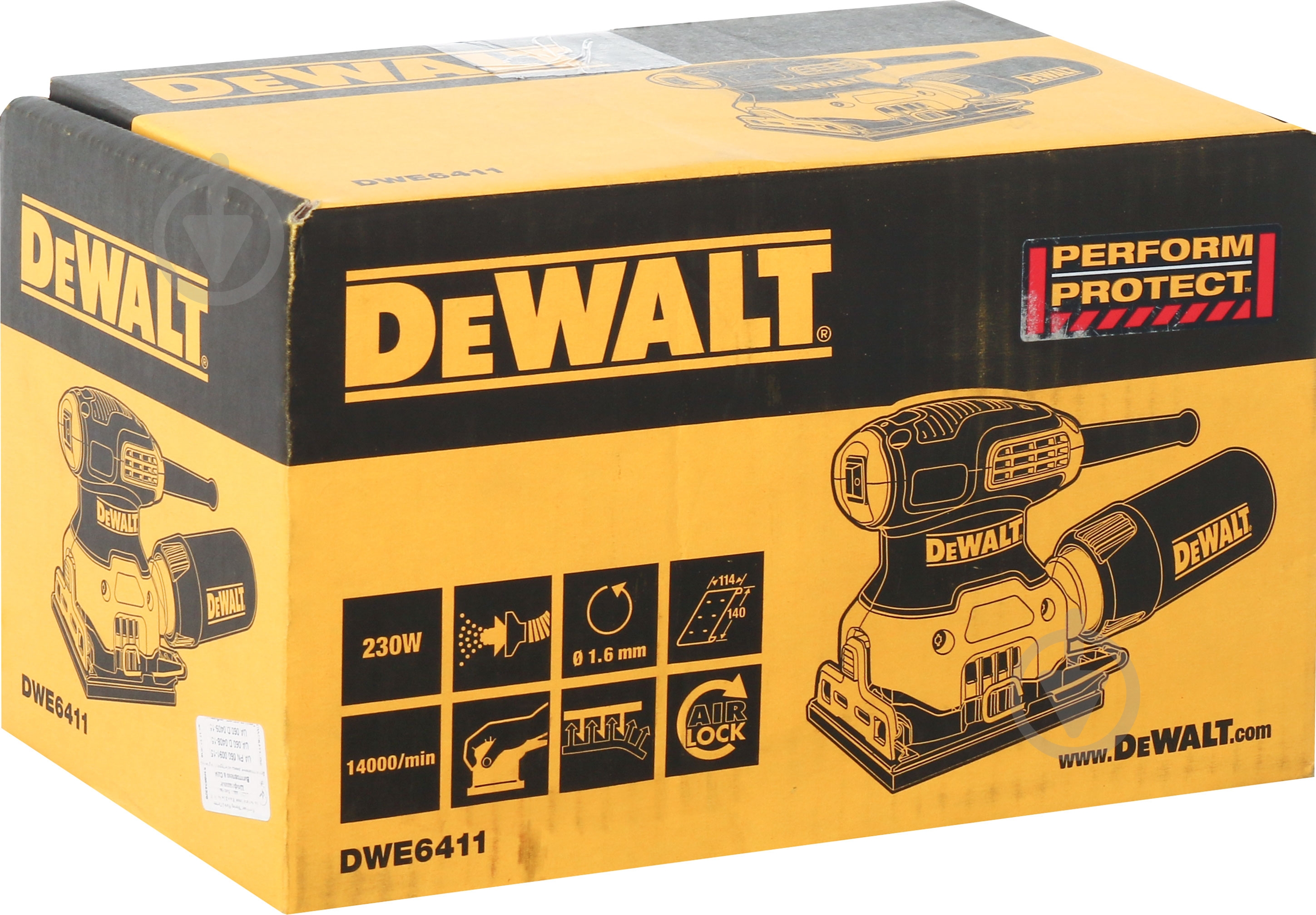 Вибрационная шлифмашина DeWalt DWE6411 - фото 5