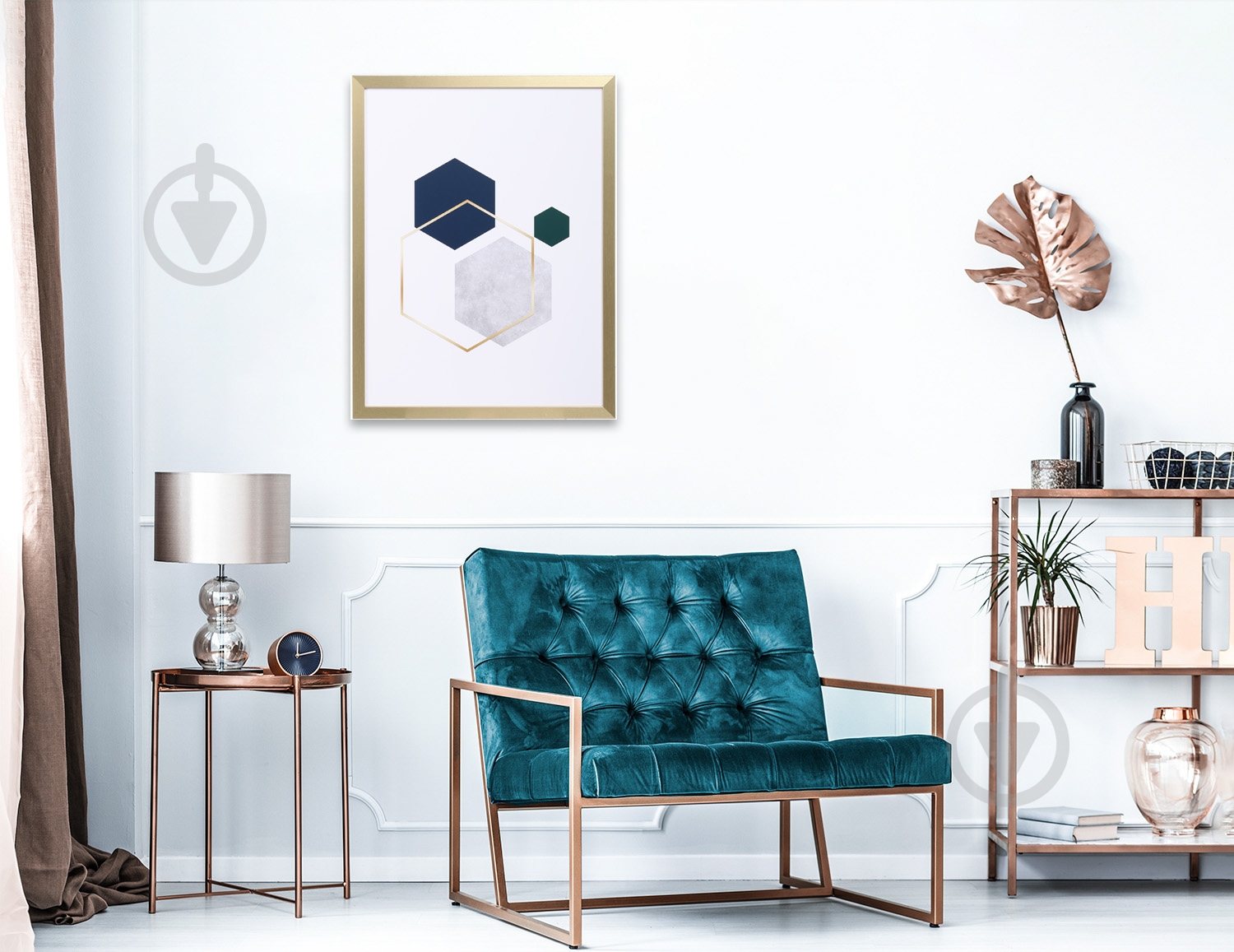 Картина try Hexagon 30x40 см Styler OB-02666 - фото 4