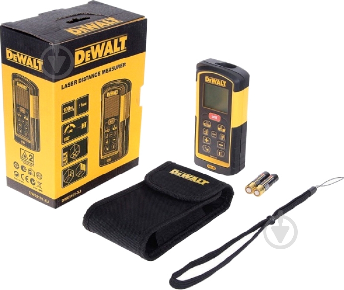 Дальномер лазерный DeWalt DW03101 - фото 5 Дальномер лазерный DeWalt DW03101 - фото 5