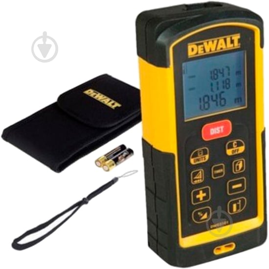 Дальномер лазерный DeWalt DW03101 - фото 3 Дальномер лазерный DeWalt DW03101 - фото 3