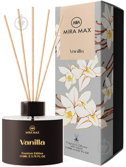 Аромадиффузор MIRA MAX для помещений Vanilla 110 мл - фото 1 Аромадиффузор MIRA MAX для помещений Vanilla 110 мл - фото 1