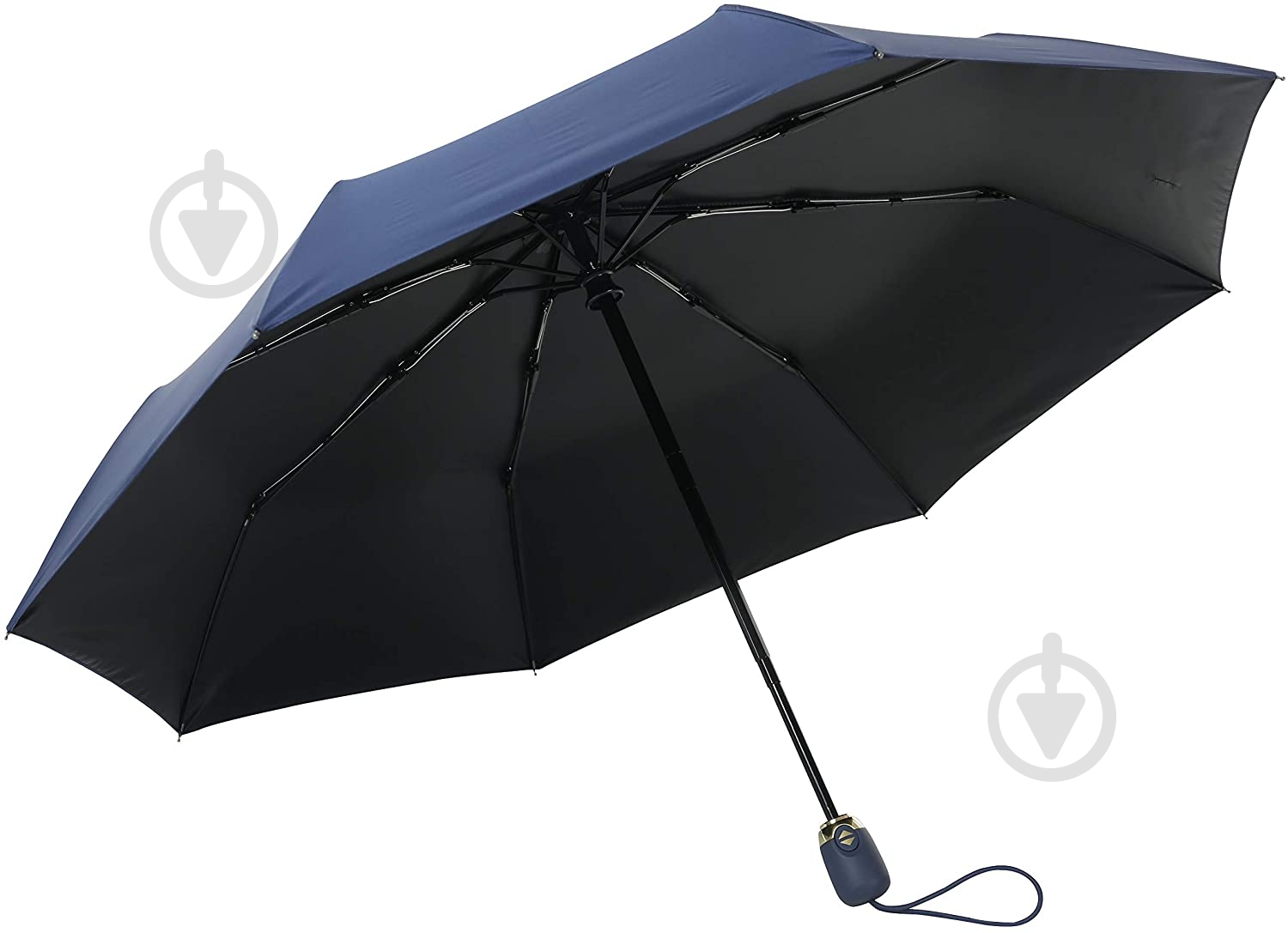 Парасолька KRAGO повний автомат синій - фото 1