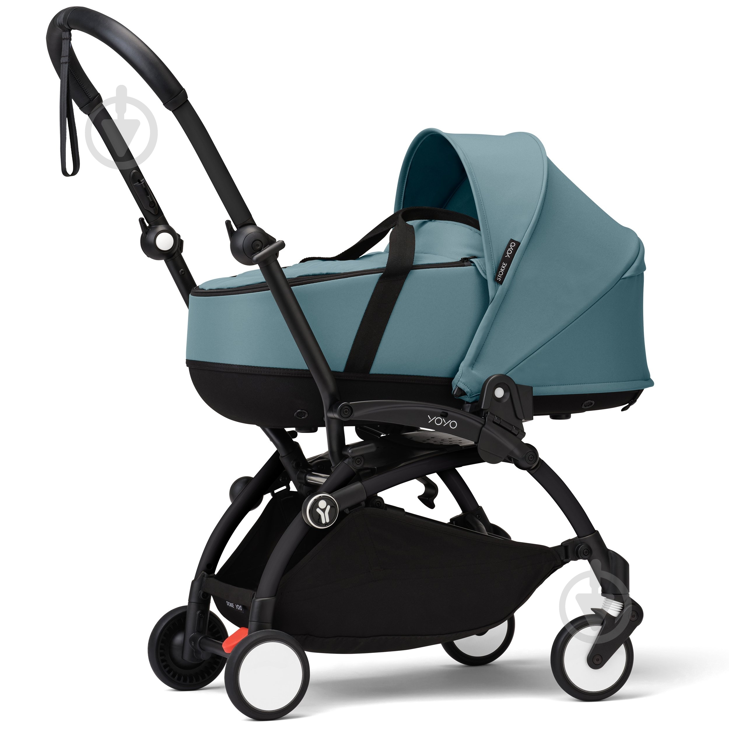 Люлька Stokke aqua blue YOYO Newborn Shell - фото 5 Люлька Stokke aqua blue YOYO Newborn Shell - фото 5