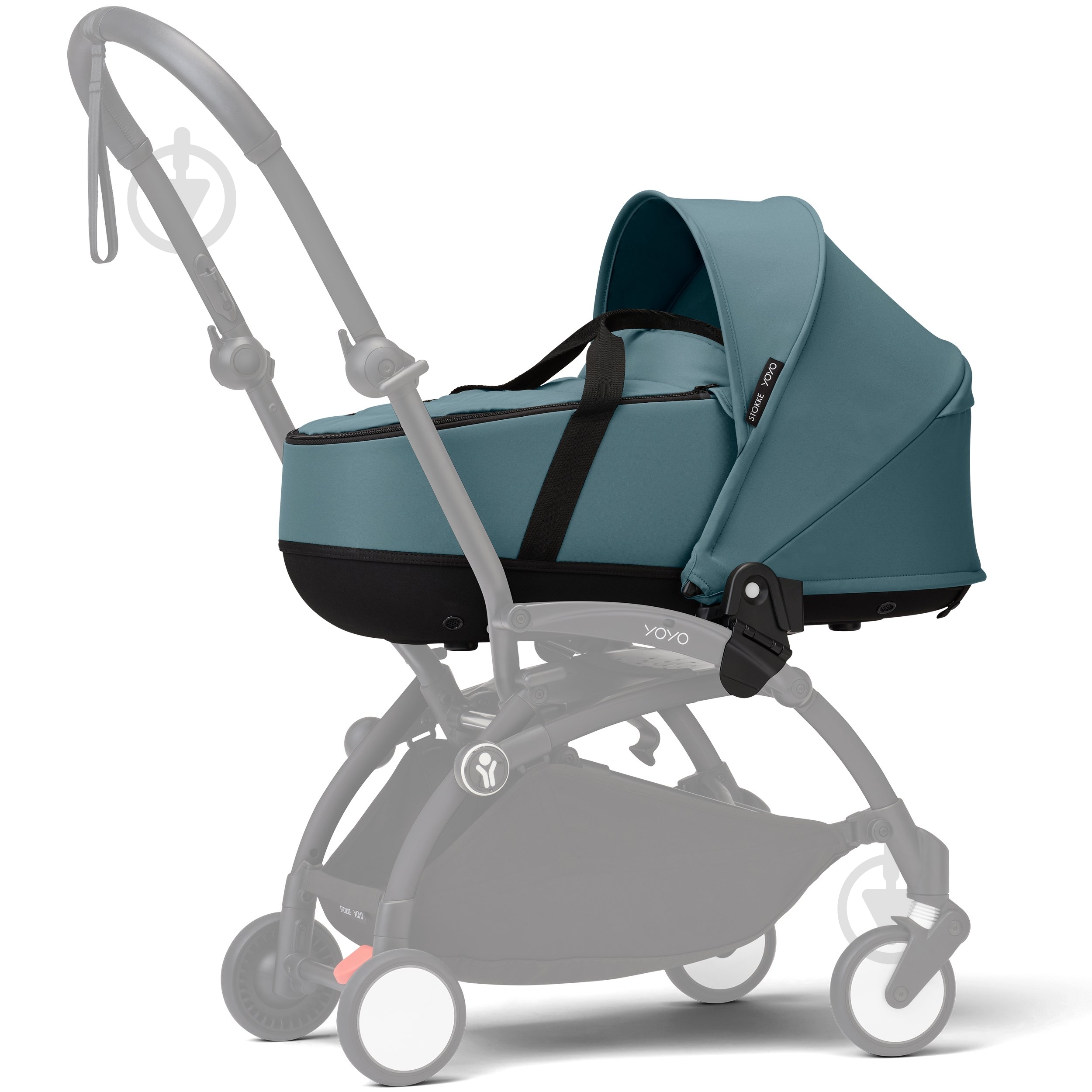 Люлька Stokke aqua blue YOYO Newborn Shell - фото 1 Люлька Stokke aqua blue YOYO Newborn Shell - фото 1
