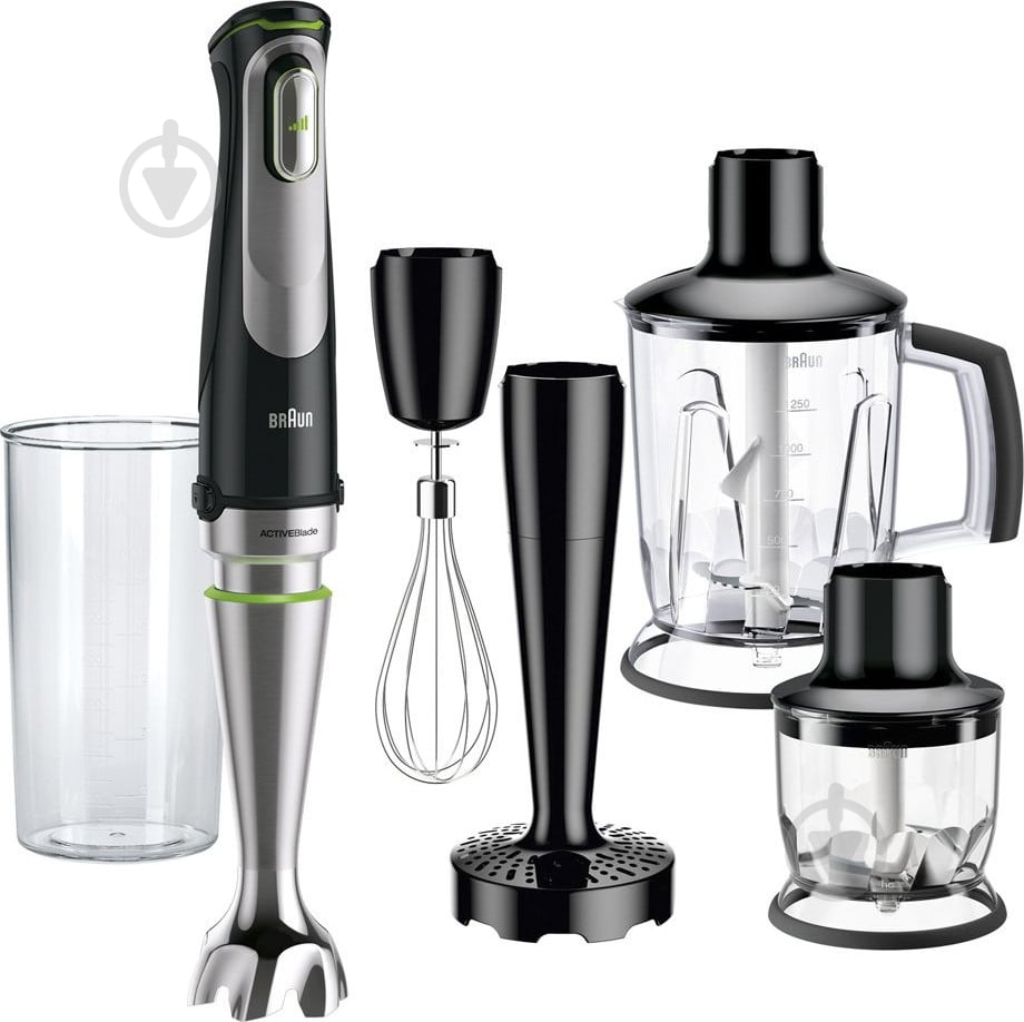 Блендер погружной Braun MQ 9047 X BK - фото 1