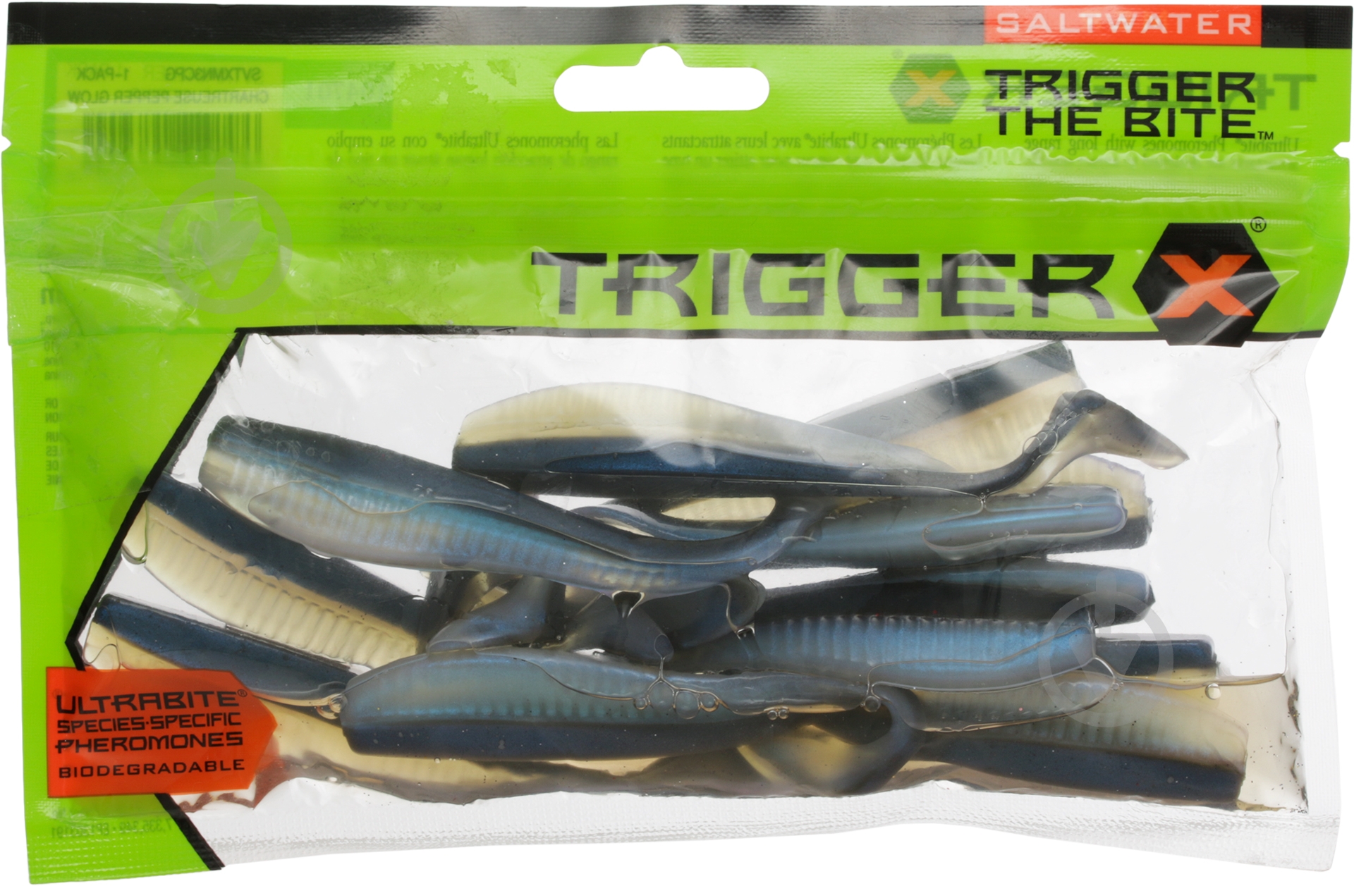 Віброхвіст Trigger X Minnow 115 мм 12 шт. SVTXPM45HER - фото 2