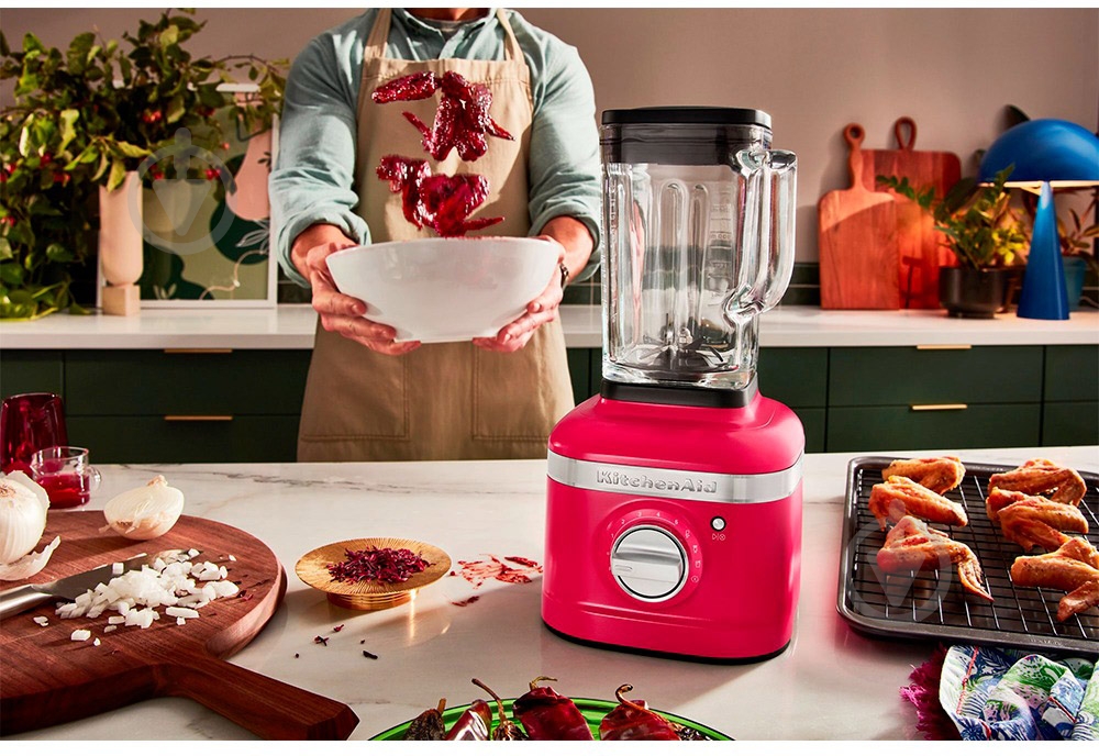 Блендер стаціонарний KitchenAid Artisan K400 5KSB4026EHI 1.4 л гібіскус - фото 7