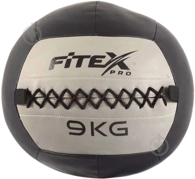 Медбол Fitex 9 кг черный MD1242-9 - фото 1 Медбол Fitex 9 кг черный MD1242-9 - фото 1