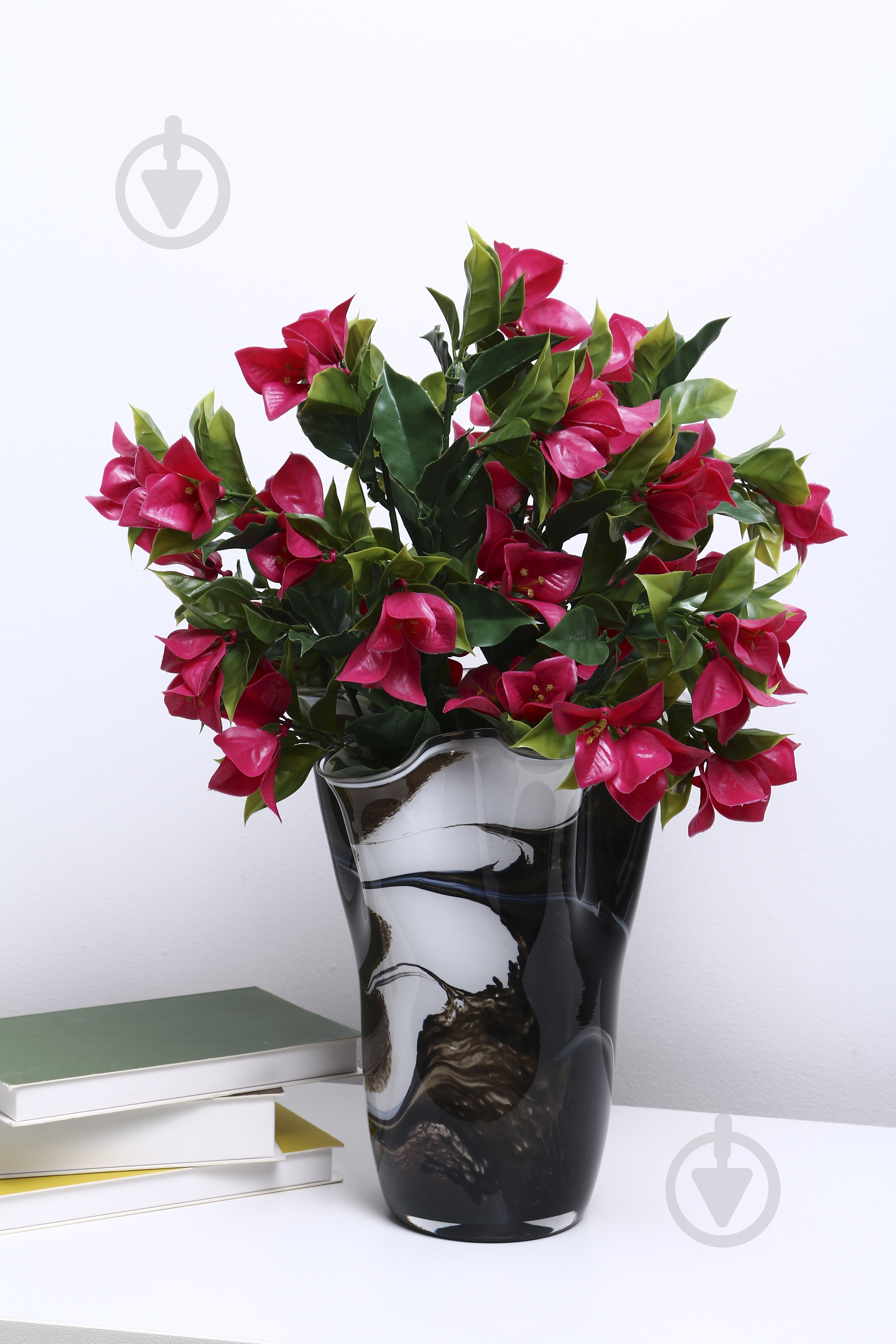 Ваза стеклянная Tulip 19 см - фото 5