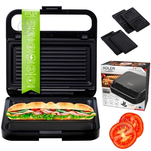 Бутербродница Adler AD-3070B - фото 8 Бутербродница Adler AD-3070B - фото 8