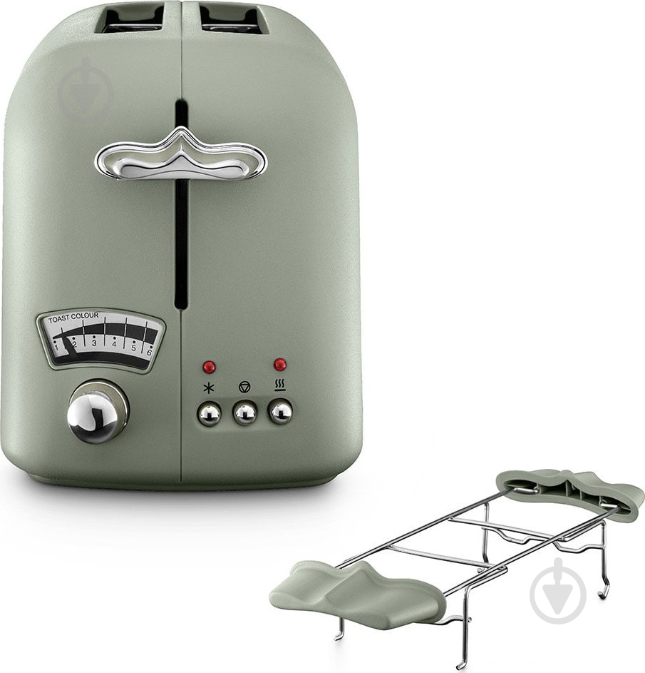 Тостер Delonghi CT021 GR - фото 3