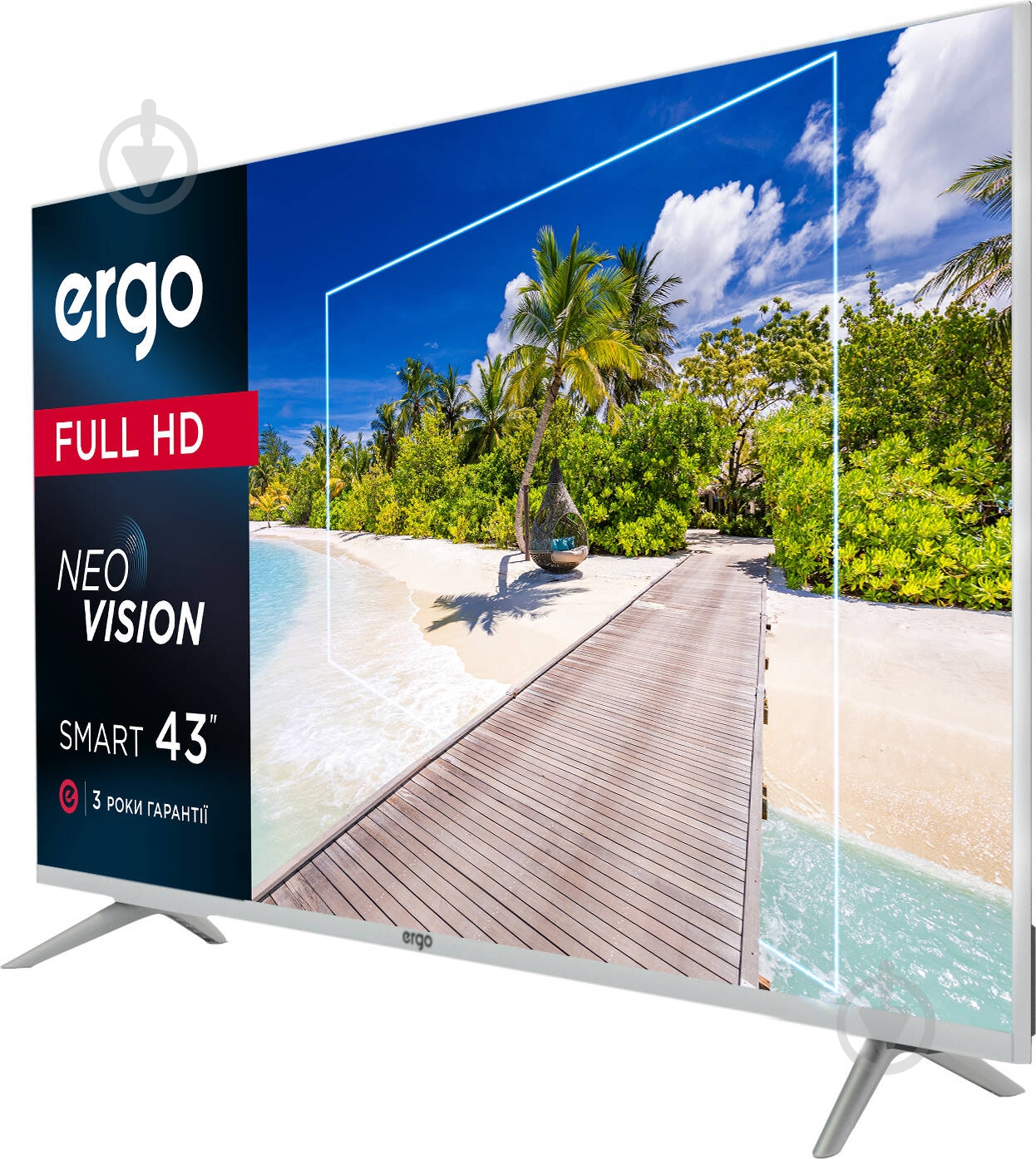 Телевізор Ergo 43DFS7000 - фото 4