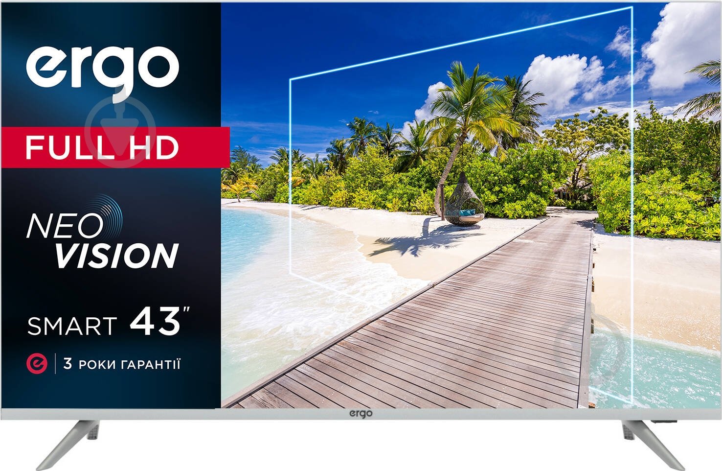 Телевізор Ergo 43DFS7000 - фото 3