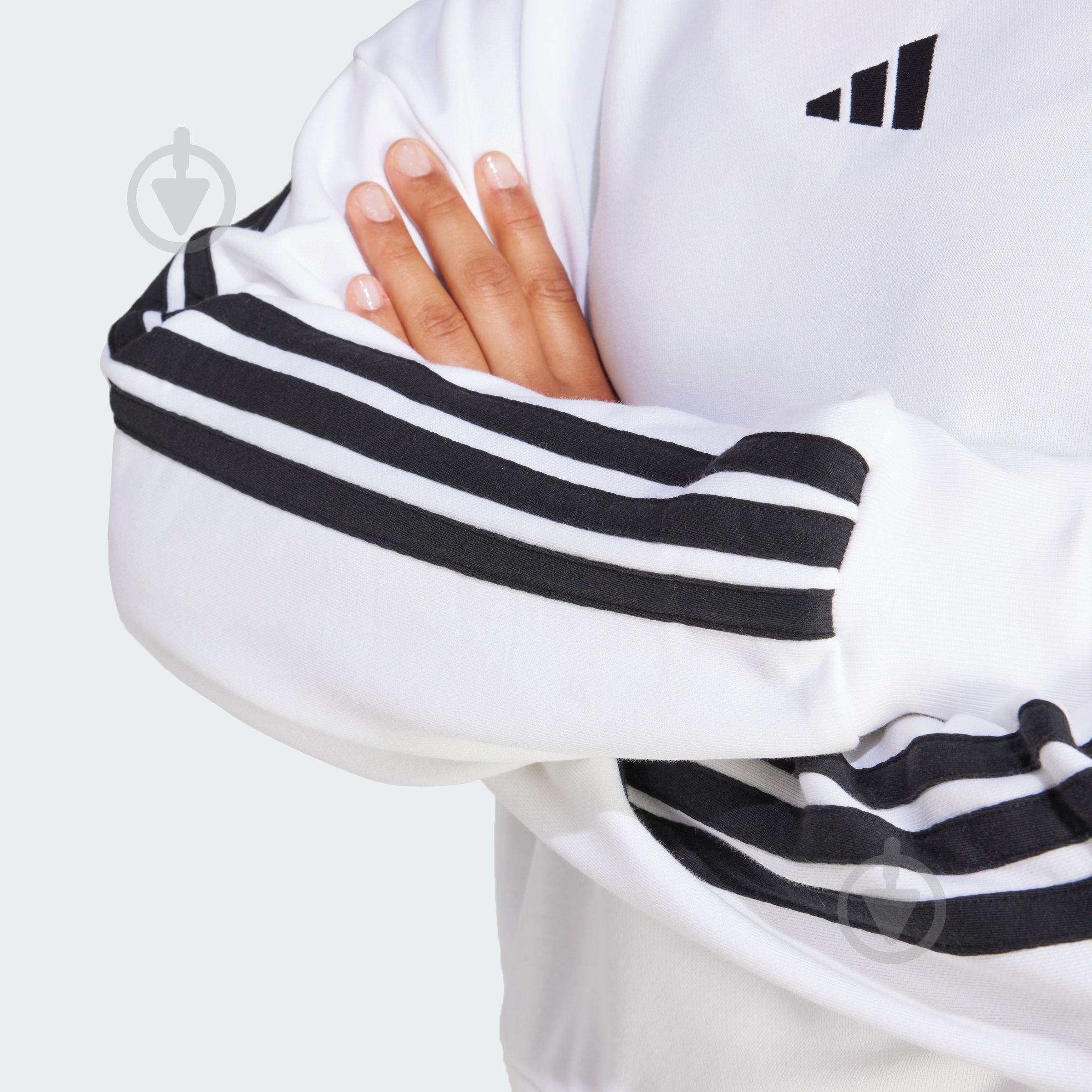 Світшот Adidas W 3S FT SWT JD5285 р.L білий - фото 4