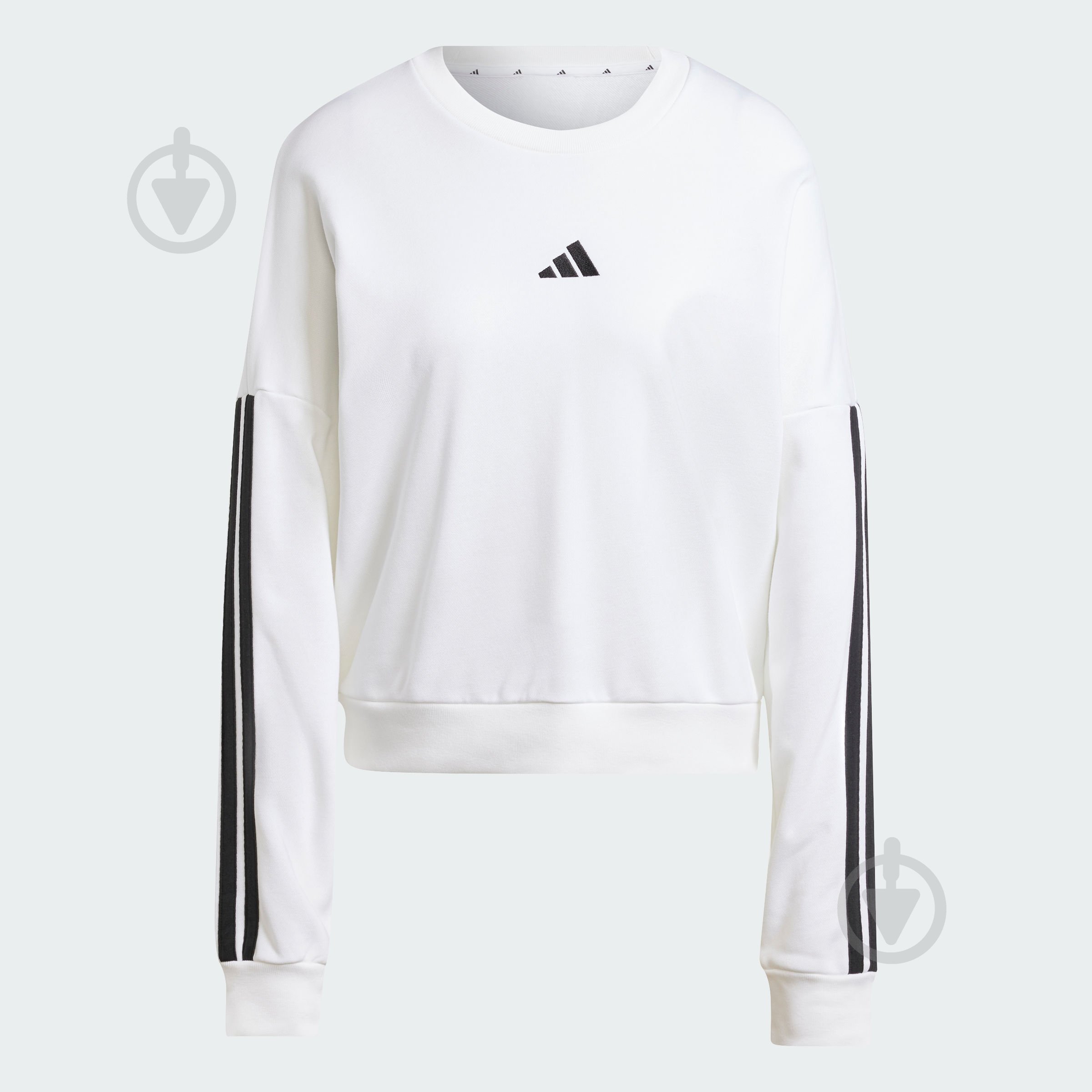 Світшот Adidas W 3S FT SWT JD5285 р.L білий - фото 6