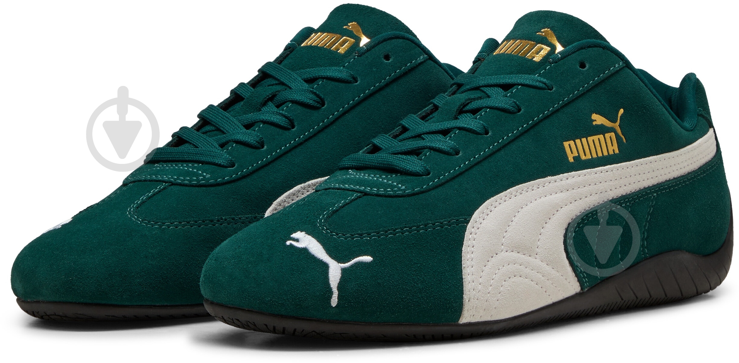 Кроссовки женские демисезонные Puma SPEEDCAT 39884612 р.39 зеленые - фото 3